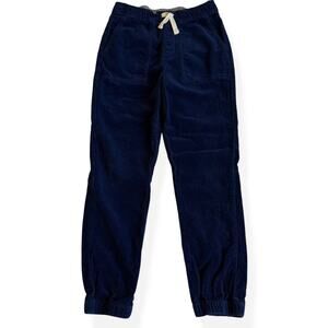 Hanna Andersson Navy Easy Cord Jogger Boys 140cm US 10